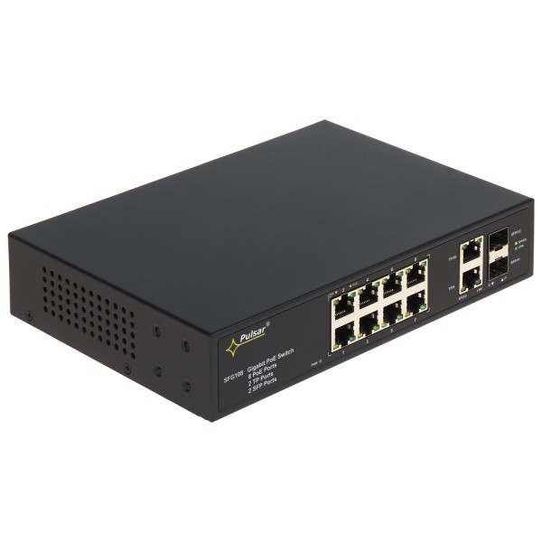 Switch Poe Sfg-108 8-Portowy Sfp Pulsar