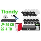 ZESTAW DO MONITORINGU TIANDY-NVR20-20IPCBT 20 KAMER + REJESTRATOR TIANDY