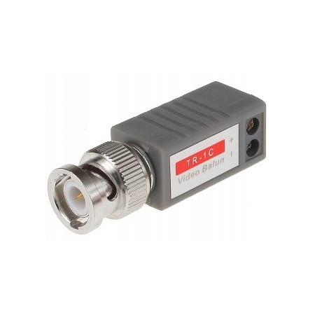 BALUN prosty KONWERTER skrętka UTP- BNC