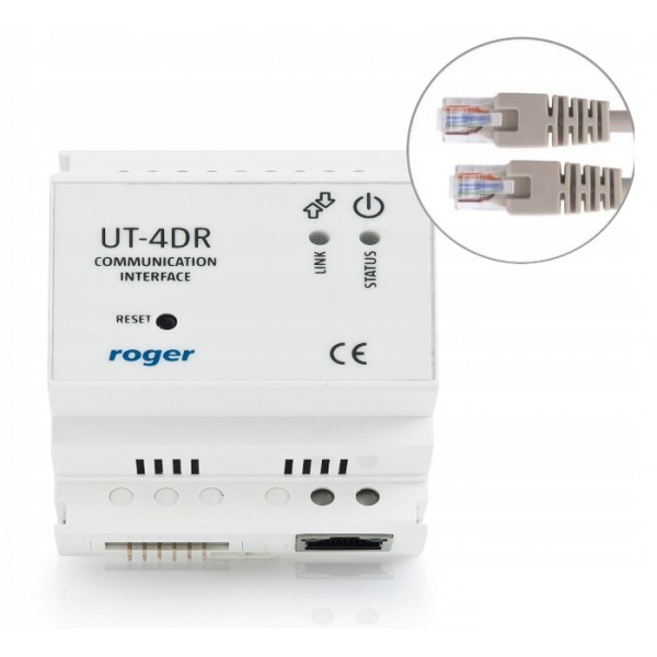 Interfejs Rs485-Ethernet Ut-4Dr Roger