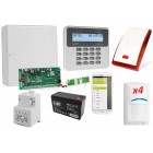 Zestaw SATEL PERFECTA16+KLAW PRF-LCD OBUD TRANS ANTEN SYGN 4xCzujka PIR PET