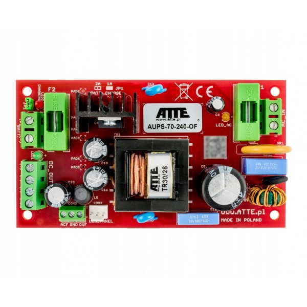 Zasilacz Buforowy, Impulsowy Aups-70-240-Of