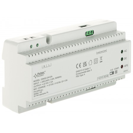 ZASILACZ BUFOROWY IMPULSOWY DING2-24V2A PULSAR
