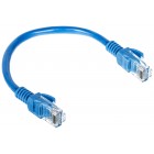 PATCHCORD RJ45/0.2-BLUE 0.2 m