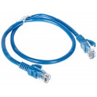 PATCHCORD RJ45/0.5-BLUE 0.5 m