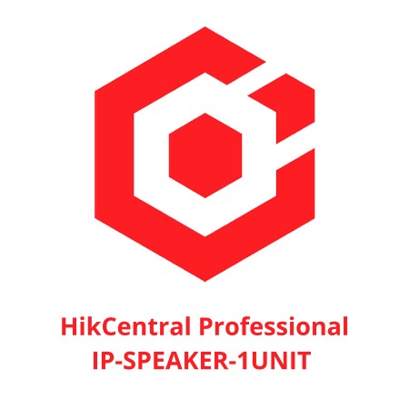 LICENCJA DO OPROGRAMOWANIA HikCentral-P-IPSpeaker-1Unit  Hikvision