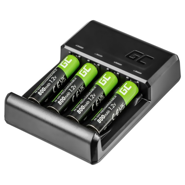 Ładowarka Vital-Charger+4X-Aaa-800-Gc Green Cell