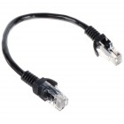 PATCHCORD RJ45/0.2-BLACK 0.2 m