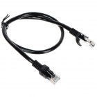 PATCHCORD RJ45/0.5-BLACK 0.5 m
