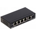 Switch RG-ES205GC 5-portowy | Zarządzalny | VLAN | Ruijie Reyee