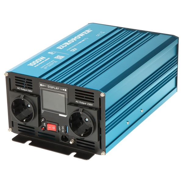 Przetwornica Napięcia Inv/12/1000/ps/s/b Bluetooth Europower