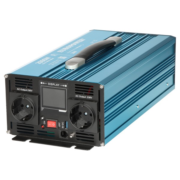 Przetwornica Napięcia Inv/24/2000/ps/s/b Bluetooth Europower