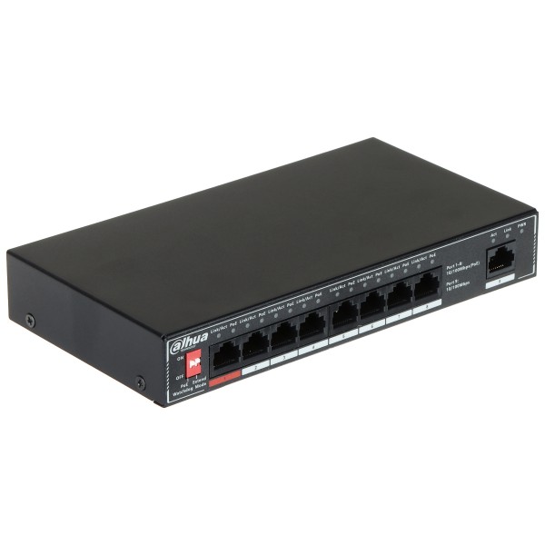 Switch Poe Sf1009P 8-Portowy Dahua