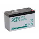 Akumulator AGM 12V 7Ah SSB SB7-12