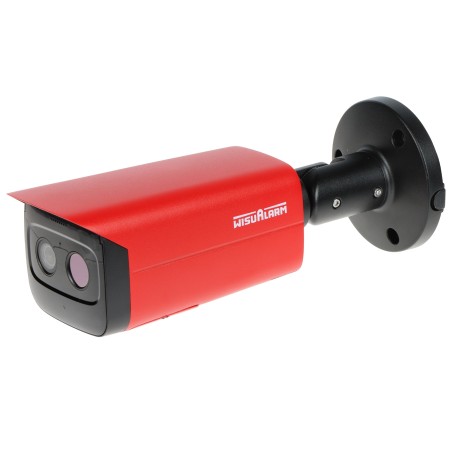 HYBRYDOWA KAMERA TERMOWIZYJNA IP HY-FT431LFP-TD1F4 1.2 mm, 4 Mpx 4.0 mm WISUALARM