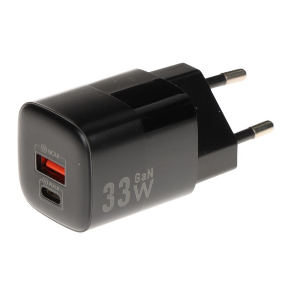 Ładowarka Sieciowa Usb Char-X142-33W-Gan Delta Power