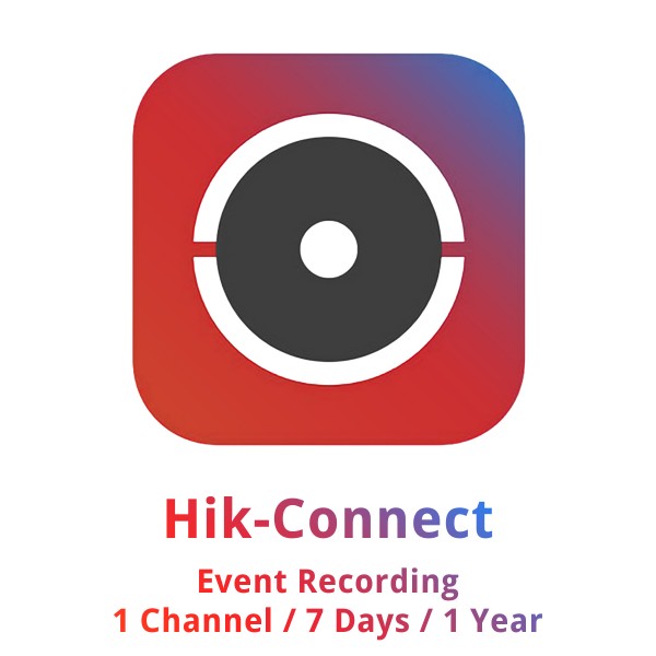 Licencja Do Oprogramowania Hc-Eventrecording/7Day/1Ch/1Y Hikvision