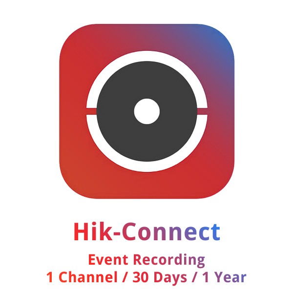 Licencja Do Oprogramowania Hc-Eventrecording/30Day/1Ch/1Y Hikvision