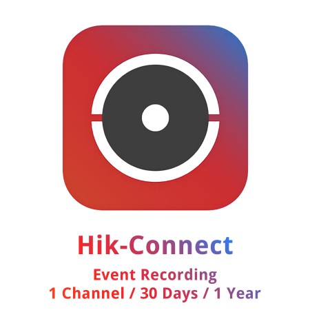 LICENCJA DO OPROGRAMOWANIA HC-EVENTRECORDING/30DAY/1CH/1Y Hikvision