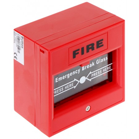 PRZYCISK SYGNALIZACJI POŻARU DS-K7PEB(RED) Hikvision