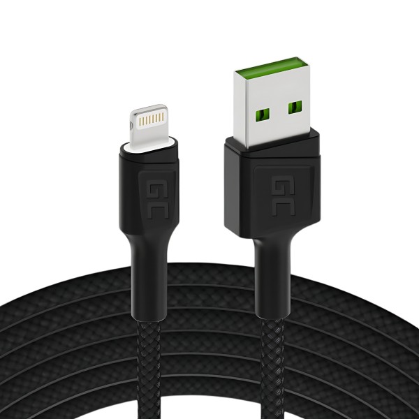Przewód Kabgc05 Usb-A/lightning Ray 1.2 M Green Cell