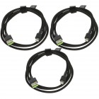 ZESTAW PRZEWODÓW KABGCSET05 Ray 3 x 1.2 m Green Cell