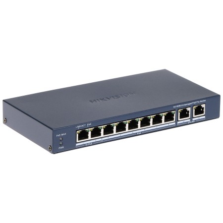 SWITCH POE DS-3E0310HP-E(C) 8-PORTOWY Hikvision
