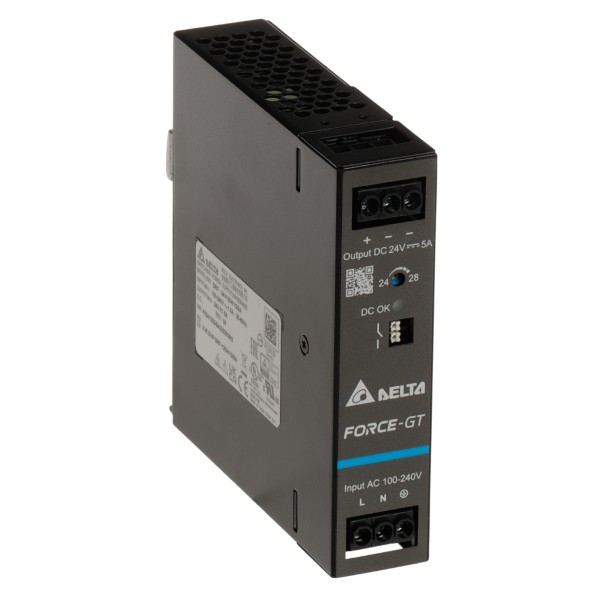 Zasilacz Impulsowy Drf-24V120W1Gba Force-Gt (1 Faza) Delta Electronics