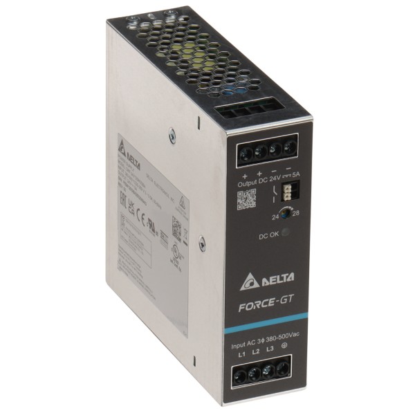 Zasilacz Impulsowy Drf-24V120W3Gba Force-Gt (3 Fazy) Delta Electronics
