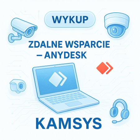 Wykup zdalne wsparcie – AnyDesk. Szybka pomoc techniczna KAMSYS.