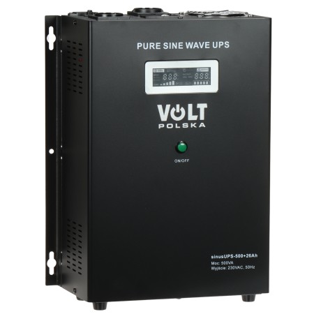 ZASILACZ UPS SINUS-UPS-500+26AH 500 VA VOLT Polska