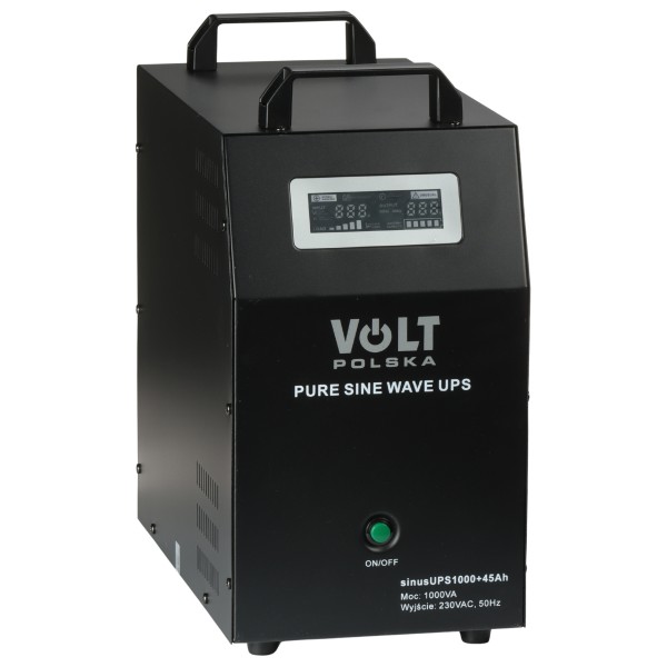 Zasilacz Ups Sinus-Ups-1000+45Ah 1000 Va Volt Polska