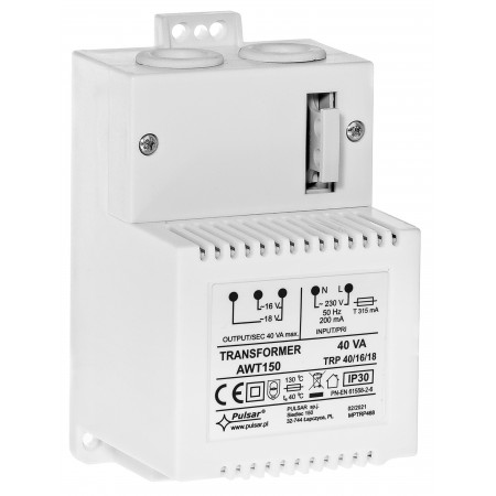 AWT150 - transformator TRP 40VA/16V/18V AC/AC