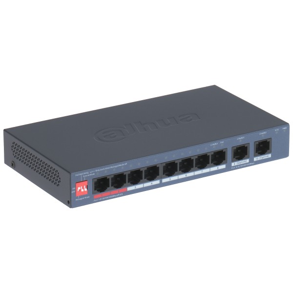 Switch Poe Cs4010-8Gt-110 10-Portowy, 8 Poe Dahua