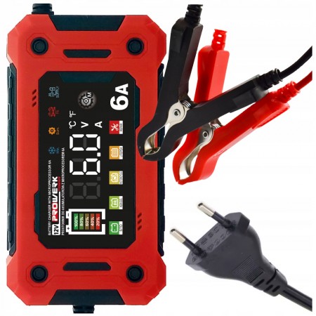Ładowarka 12V SENA 6A REPAIR do GEL,AGM,LIFEP04,PB