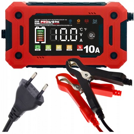 Ładowarka 12V SENA 10A REPAIR doGEL,AGM,LIFEP04,PB