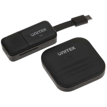 BEZPRZEWODOWY EXTENDER HDMI V1184A01 2.4 GHz + 5 GHz UNITEK