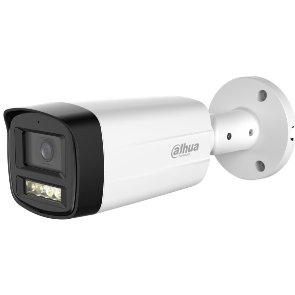 Kamera Ahd, Hd-Cvi, Hd-Tvi, Pal Hac-Hfw1801Th-Il-A-0360B-S3-Dip Smart Dual Light - 4K Uhd 3.6 Mm Dahua