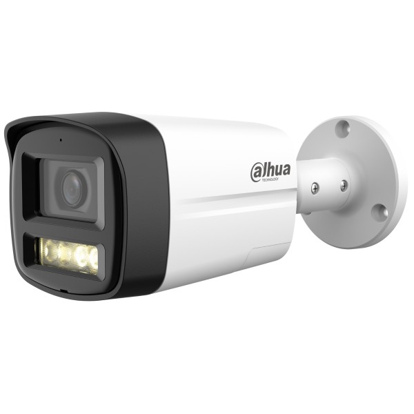Kamera Ahd, Hd-Cvi, Hd-Tvi, Pal Hac-Hfw1500Tlm-Il-T-0280B-Dip Smart Dual Light Two-Way Talk - 5 Mpx 2.8 Mm Dahua