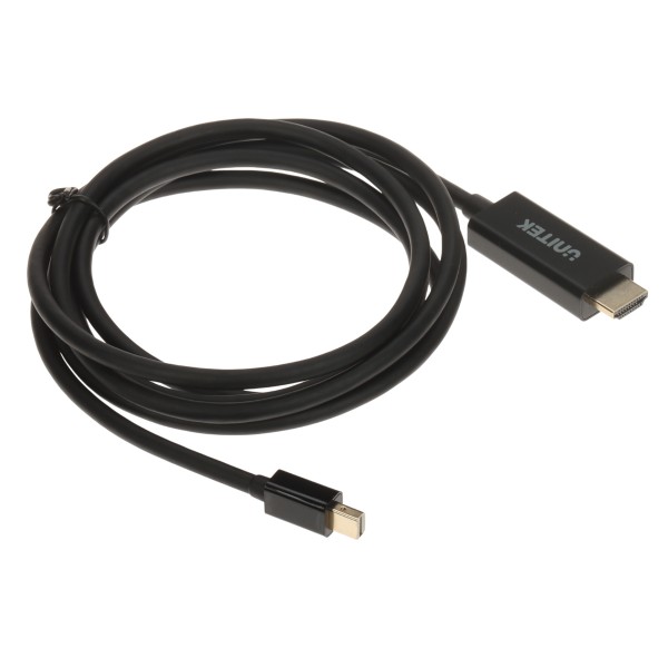 Adapter Hdmi-W/dp-Mini-W-2M Hdmi, Mini Displayport - 4K Uhd Unitek