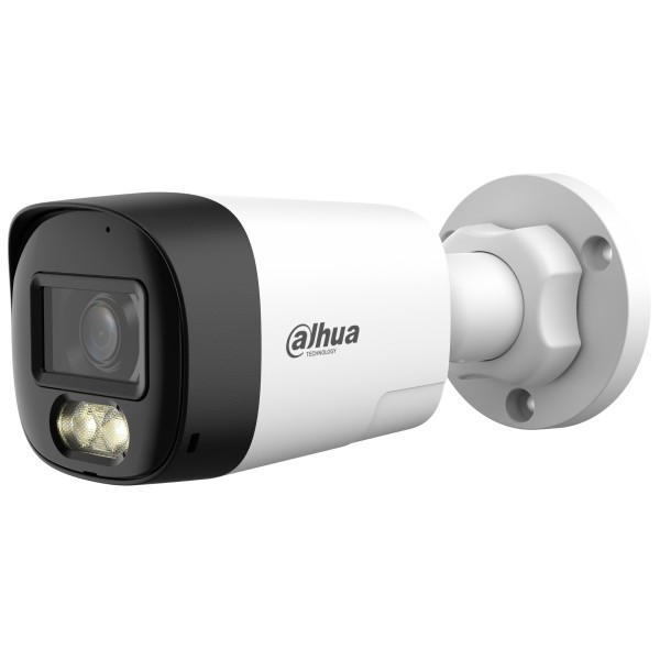 Kamera Ahd, Hd-Cvi, Hd-Tvi, Pal Hac-Hfw1500Rl-Il-T-0280B-Dip Smart Dual Light Two-Way Talk - 5 Mpx 2.8 Mm Dahua