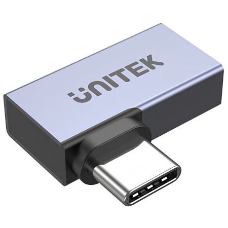 ADAPTER BOCZNY A1040GY01 WTYK USB-C / GNIAZDO USB-C UNITEK