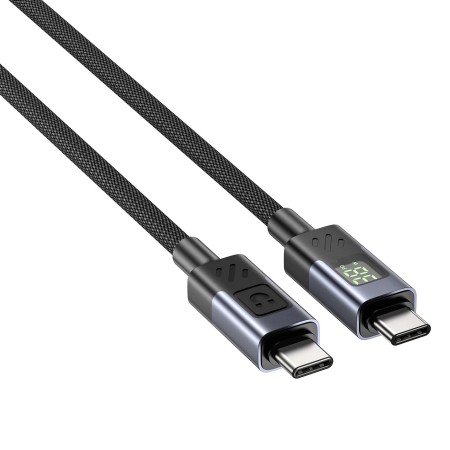 PRZEWÓD Z WYŚWIETLACZEM C14158ABK01-2M USB-C/USB-C 2.0 m UNITEK