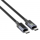 PRZEWÓD Z WYŚWIETLACZEM C14158ABK01-2M USB-C/USB-C 2.0 m UNITEK