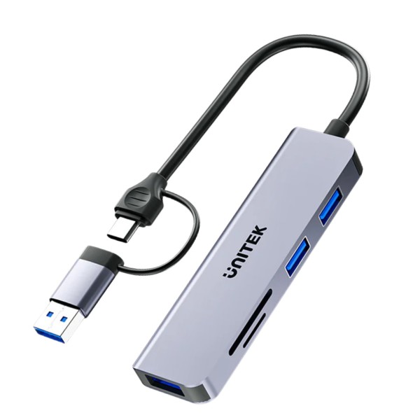 Hub Usb 3.0 H1320Agy01 Usb-A/usb-C Unitek