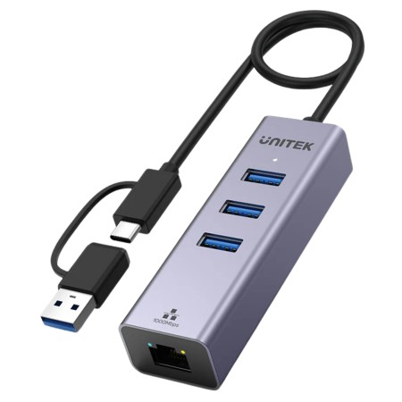 HUB USB 3.0 Y-3088B USB-A/USB-C UNITEK