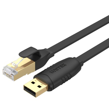 KABEL KONSOLOWY Y-SP02001B USB-A / RJ45 (RS-232) UNITEK