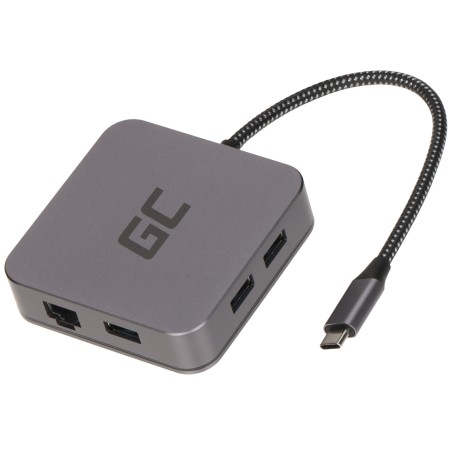 HUB USB 3.0 AK61 Green Cell