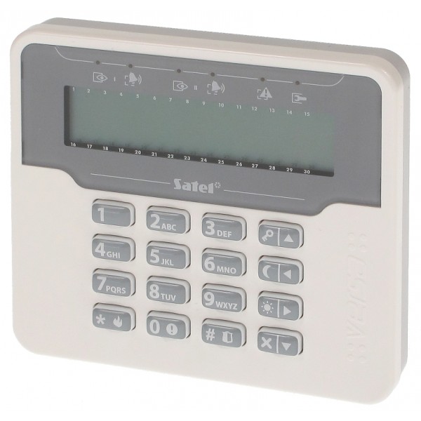Klawiatura Do Centrali Alarmowej Versa-Lcdm-Wh Satel