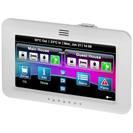 KLAWIATURA GRAFICZNA DO CENTRALI ALARMOWEJ TM50-RXR PARADOX